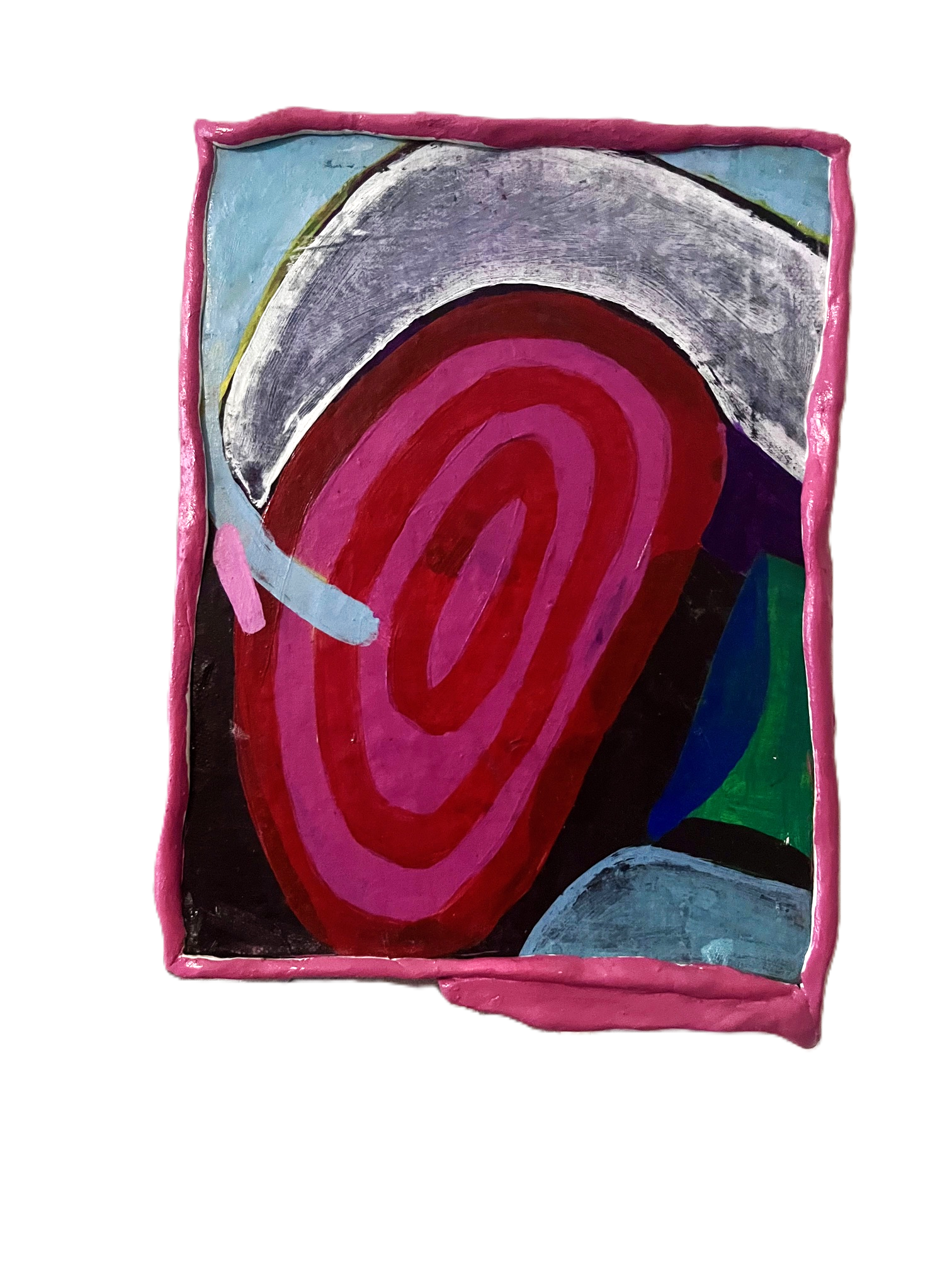 Small abstract painting