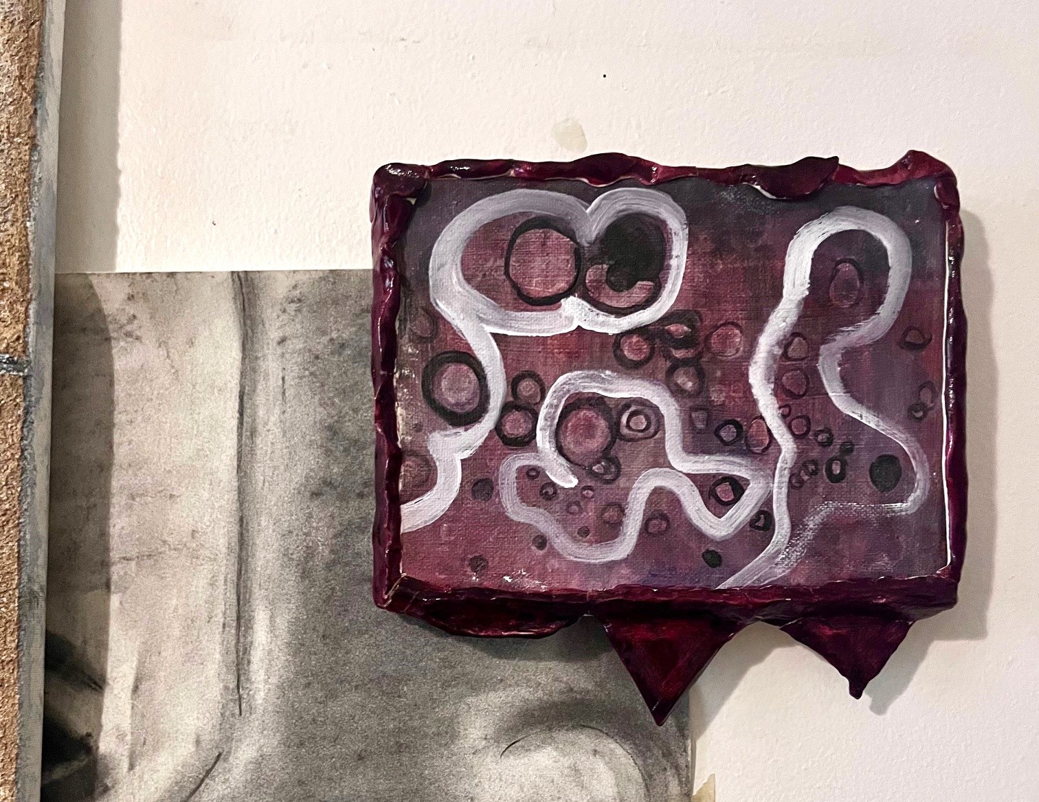 Small abstract painting