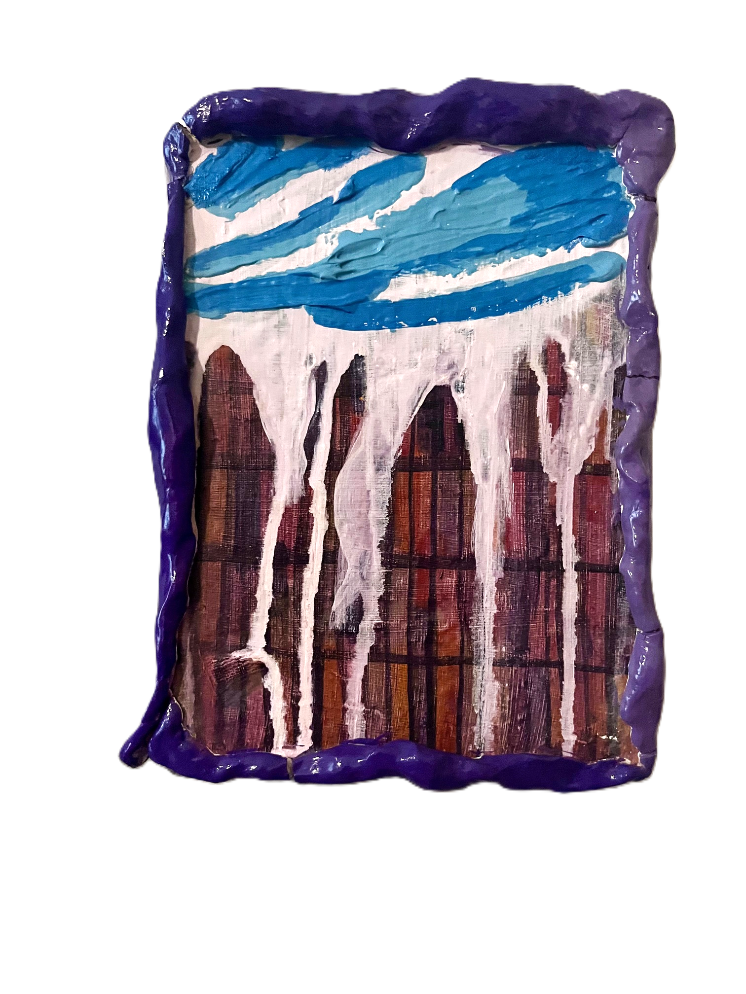 Small abstract painting