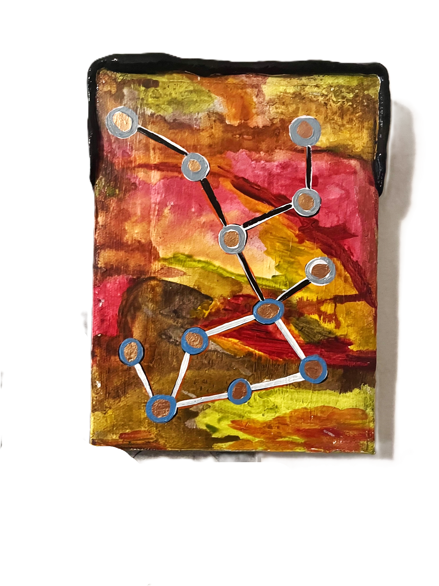 Small abstract painting