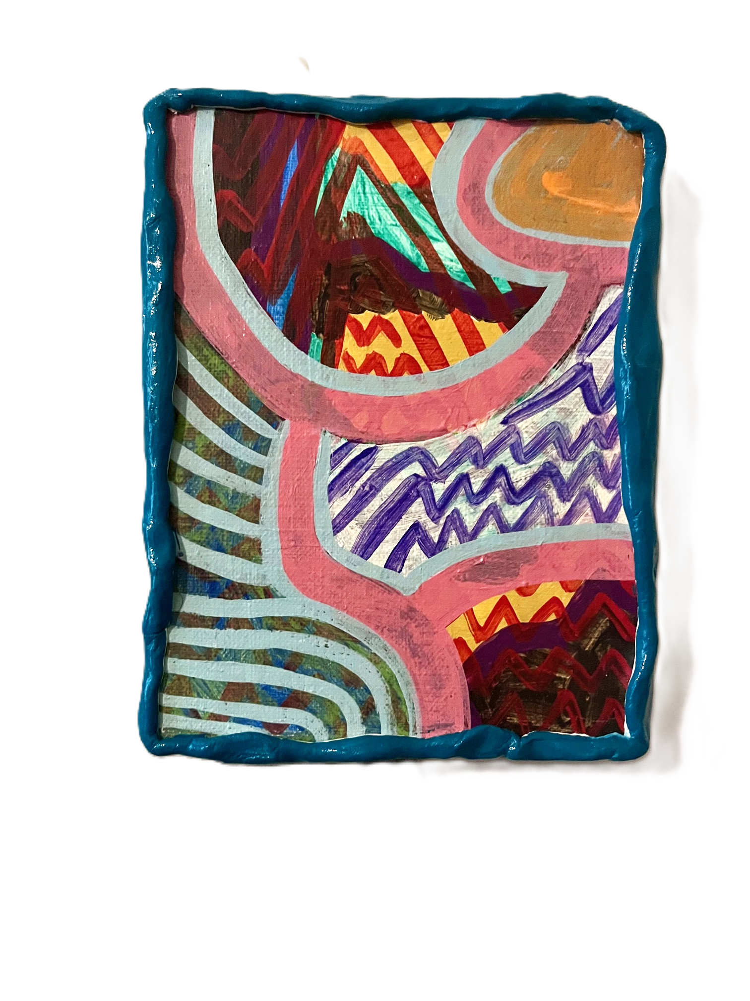 Small abstract painting