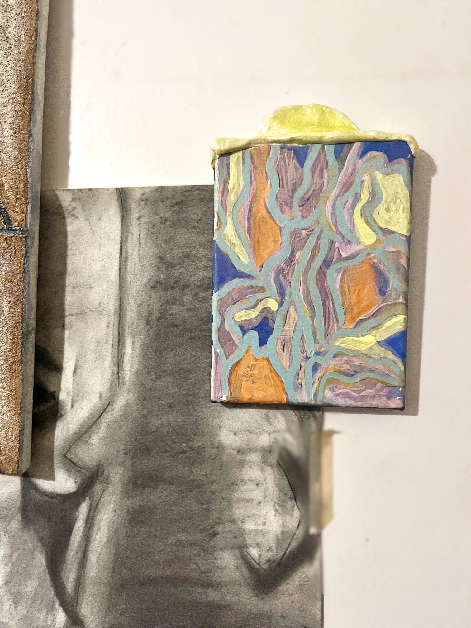 Small abstract painting