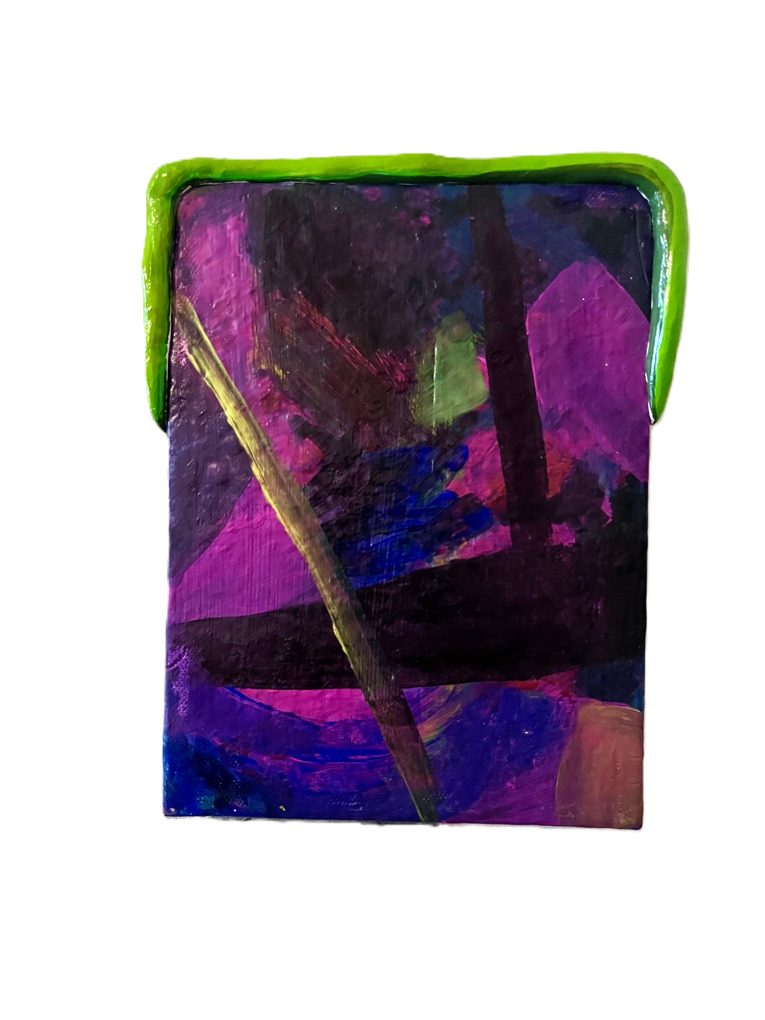 Small abstract painting